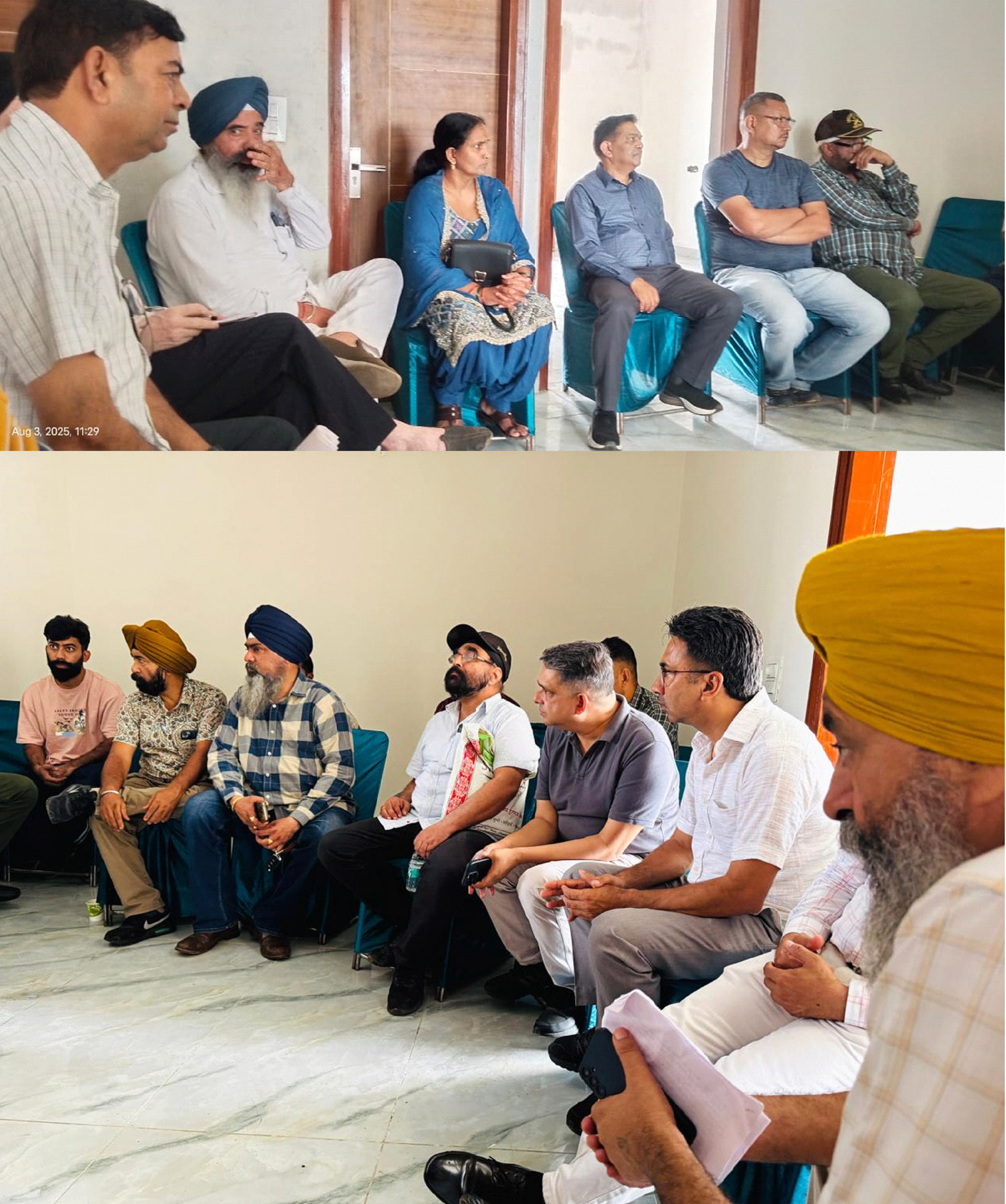 Residents of Panchsheel Co-operative Housing Building Society to meet Deputy Commissioner for resolution of problems.